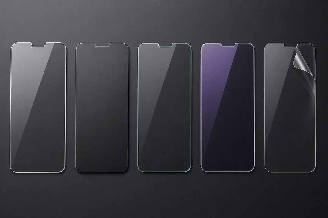 Different Tempered Glass and Screen Guard