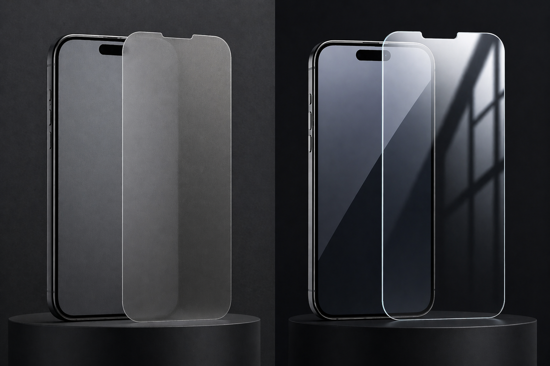 Matte vs Clear Screen Protector