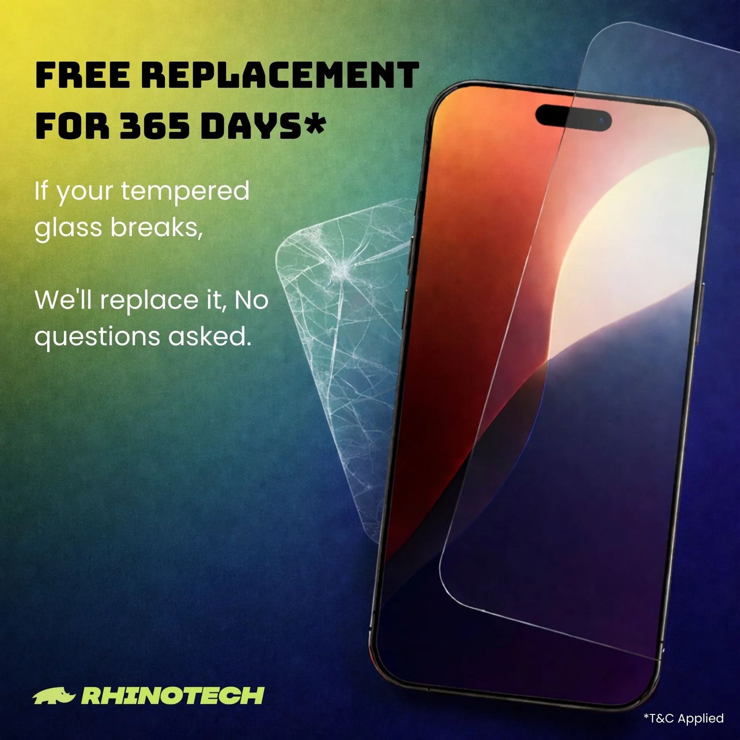 iPhone 17 Pro Max Tempered Glass